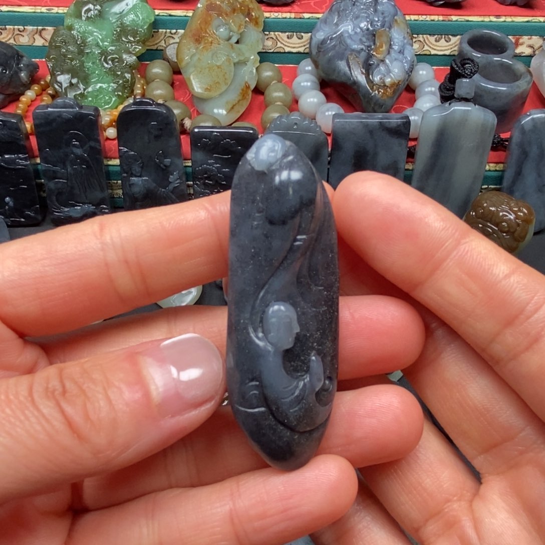 和田玉挂件未镶嵌