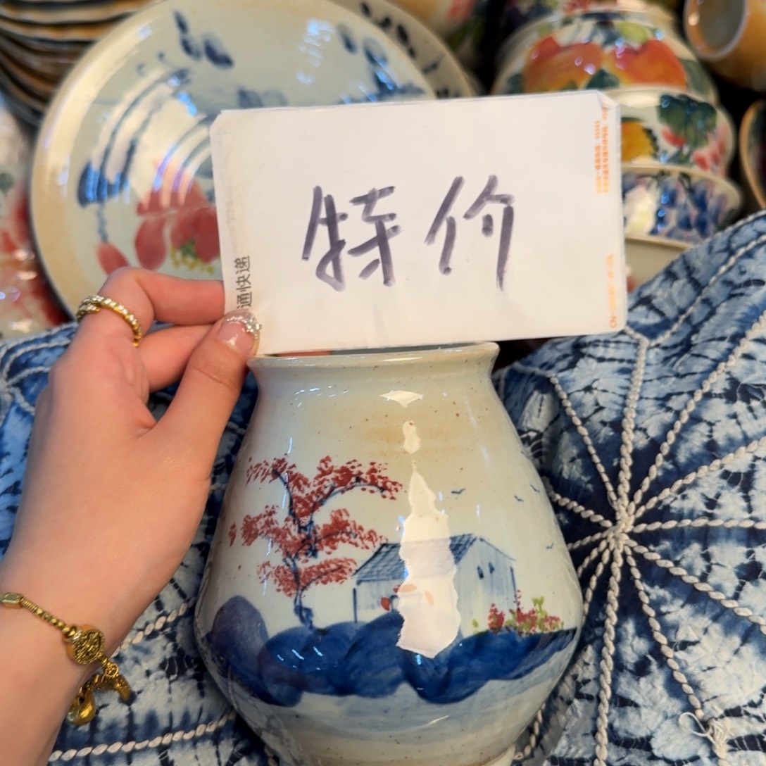 瓷片景德镇陶瓷手工手绘