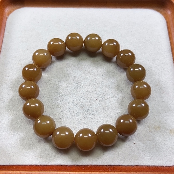 未镶嵌手链和田玉（糖玉）