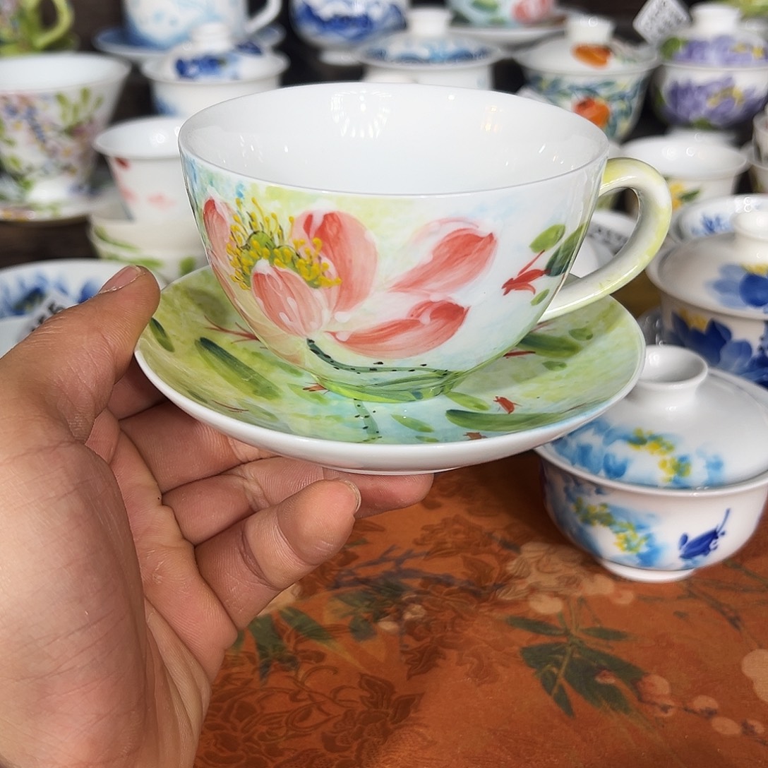 陶瓷景德镇高温釉下陶瓷