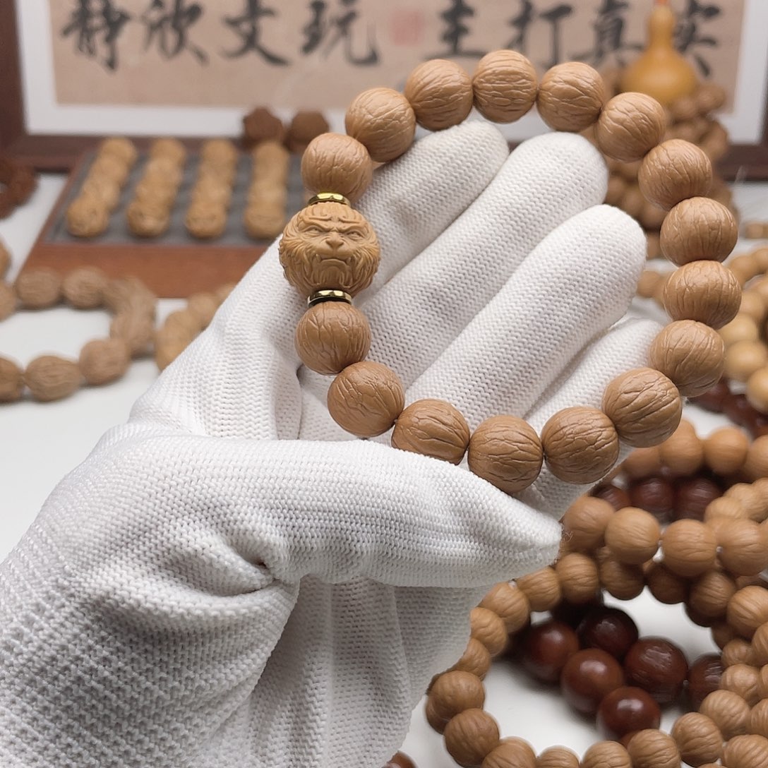 猴头核桃吊坠惑*猴头