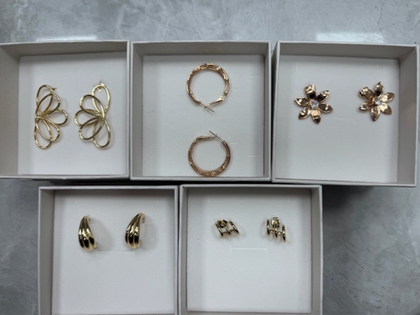 合金耳饰 合金 耳钉耳环戒指 随机发货