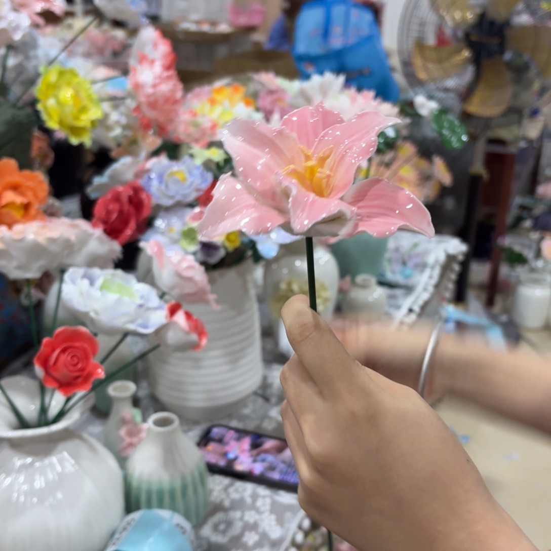 陶瓷花，拍满20发货，退款拉黑2254