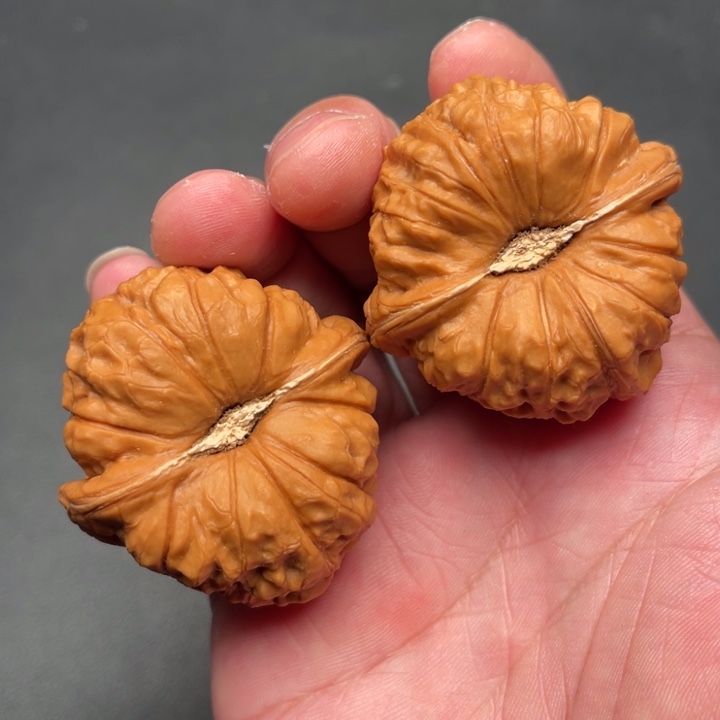 文玩核桃把件南瓜墩