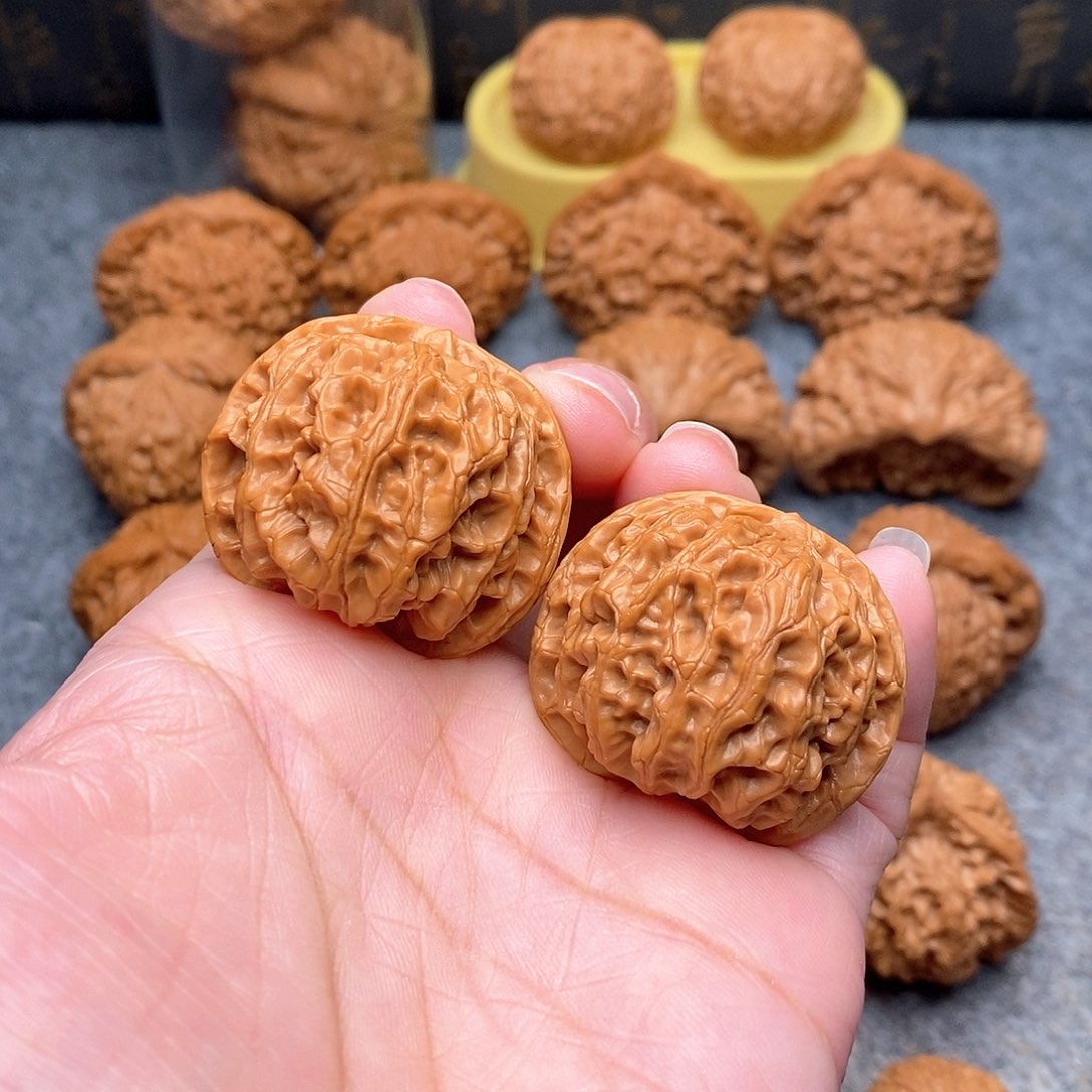 文玩核桃把件精品特价苹果37