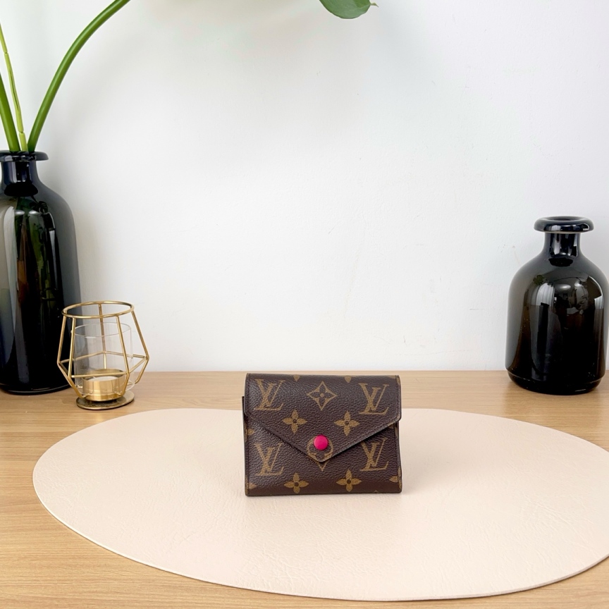 95新 LouisVuitton/路易威登 【九筒奢品】豆豆钱包/6479
