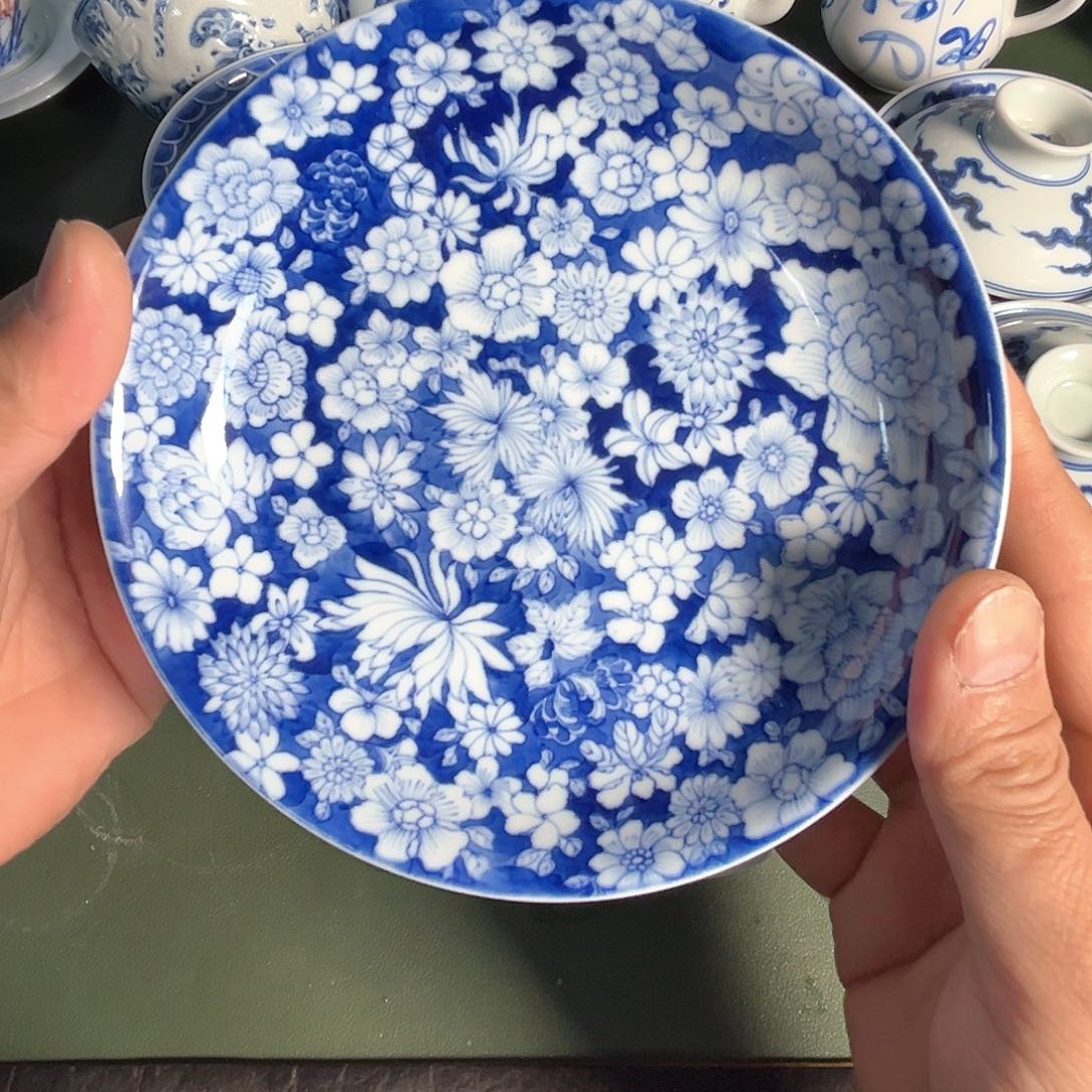 杯青花瓷器青花瓷器