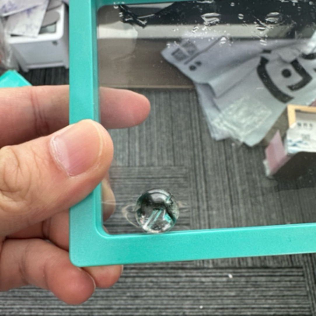 纯天然水晶绿幽灵单珠