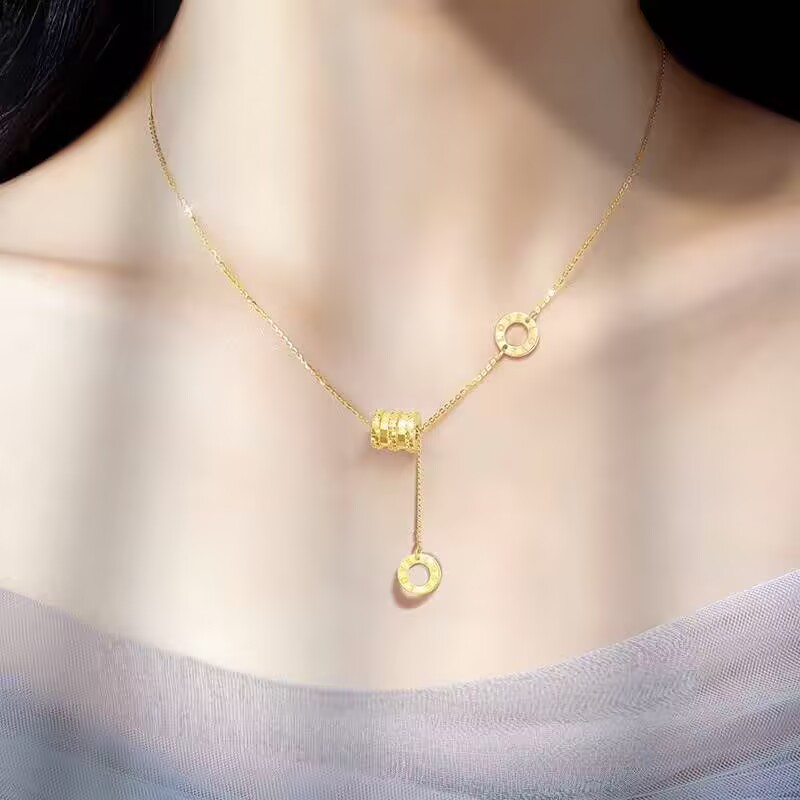 铜合金项链 213小蛮腰流苏项链