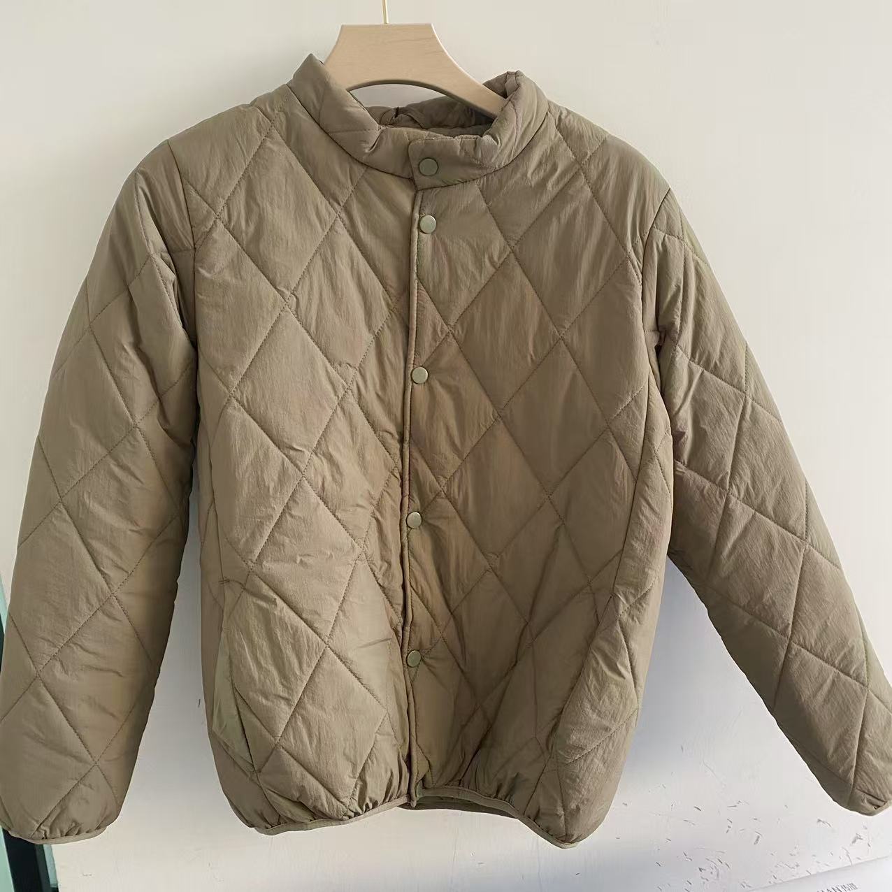 男女同款保暖棉服圆领运动棉衣A1