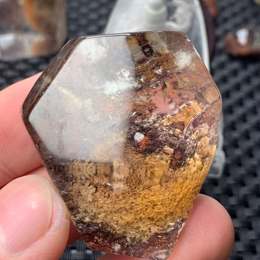 水晶颈饰未镶嵌Z*m天然水晶项链搭配