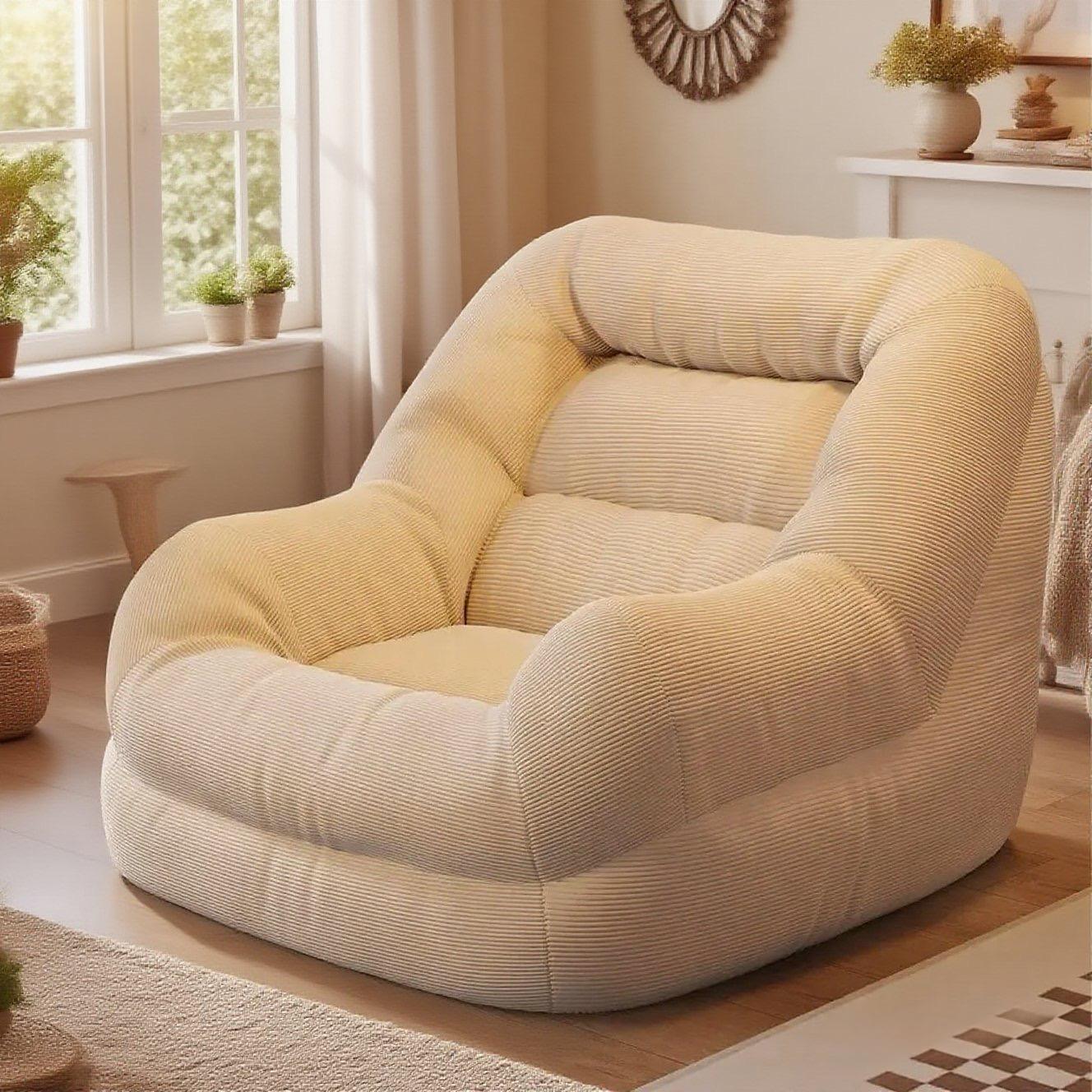 单人榻榻米懒人沙发沙发客厅阳台卧室休闲沙发椅懒人沙发椅实用款