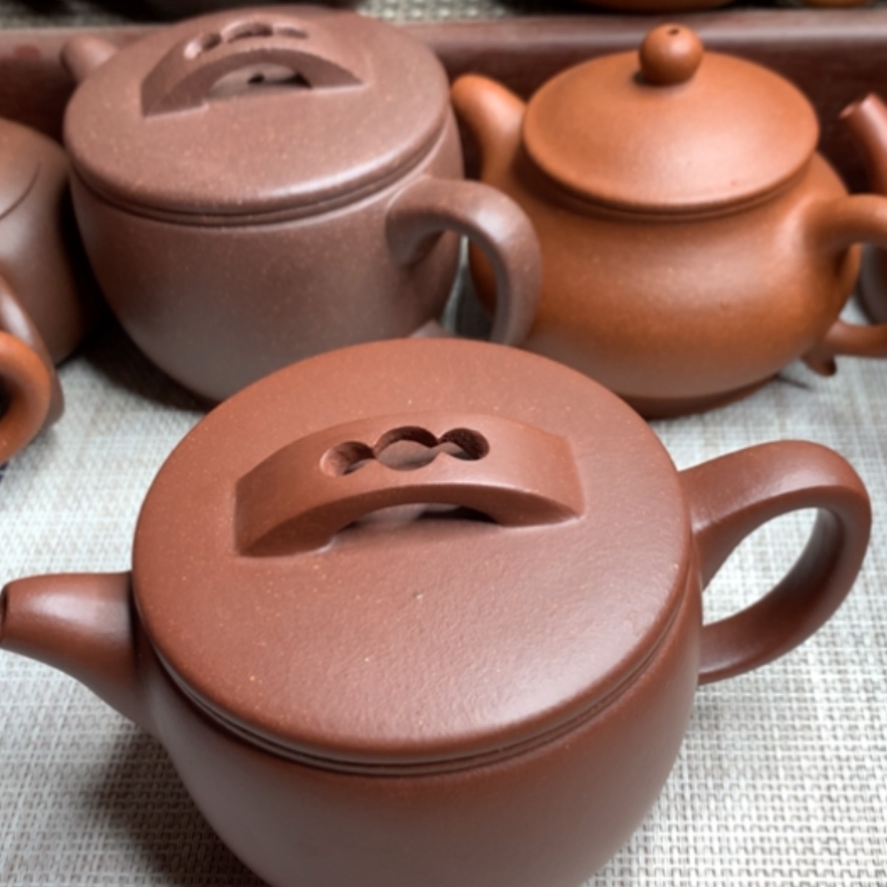 【闪购商品】紫砂茶壶300CC微瑕半手工制作