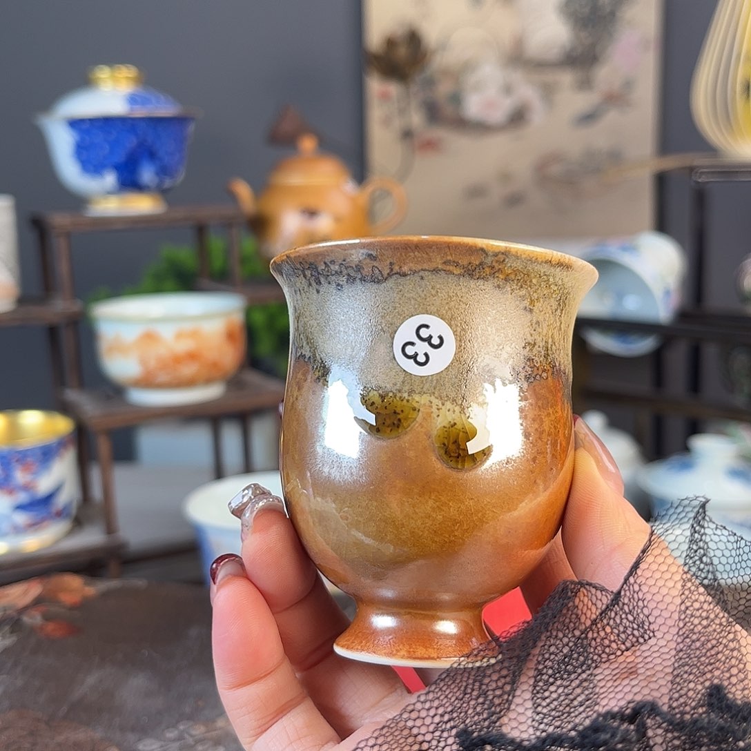 杯景德镇陶瓷茶杯多人
