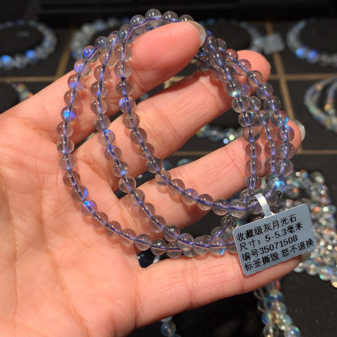 拉长石手链5未镶嵌