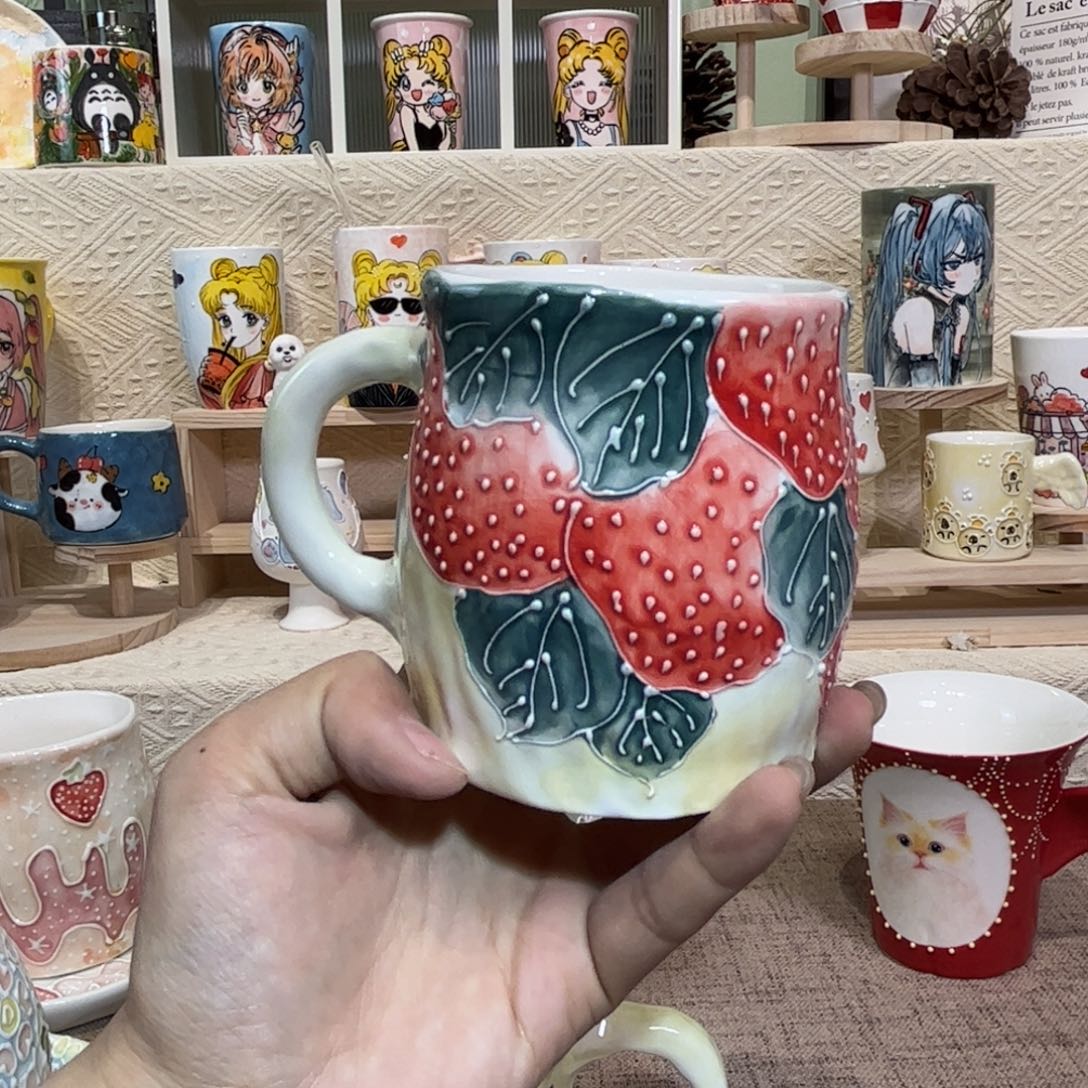 杯子景德镇陶瓷马克杯