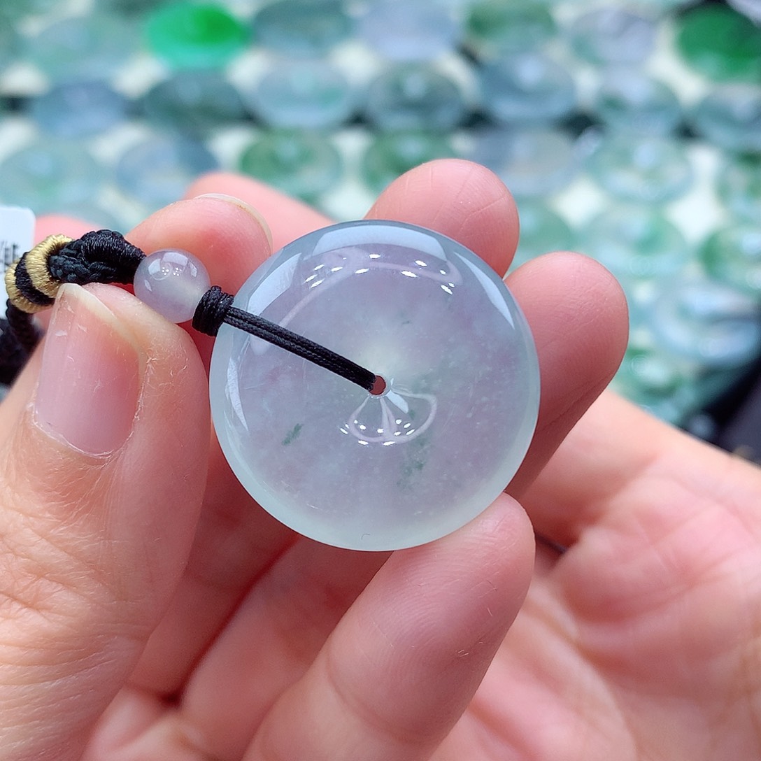 颈饰未镶嵌翡翠编号45-尺寸25/7.3