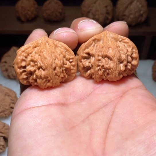 文玩核桃吊坠文*武41文山三棱