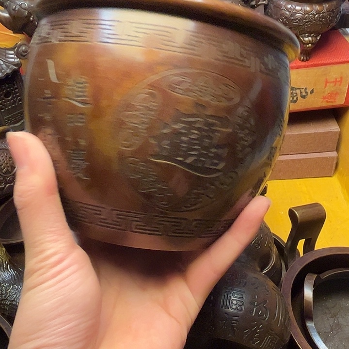 精美铜器摆件下单