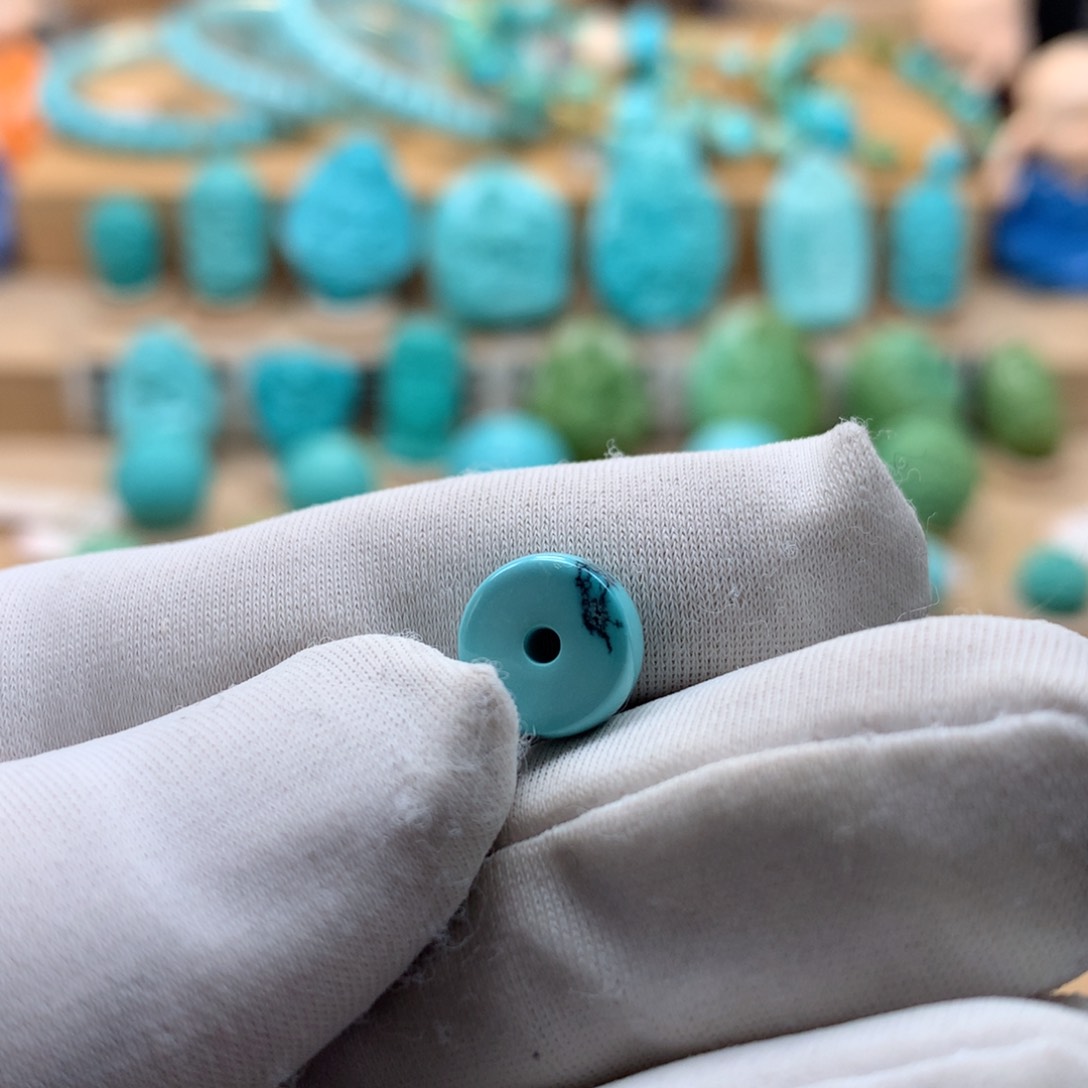 绿松石珠宝奇石未镶嵌