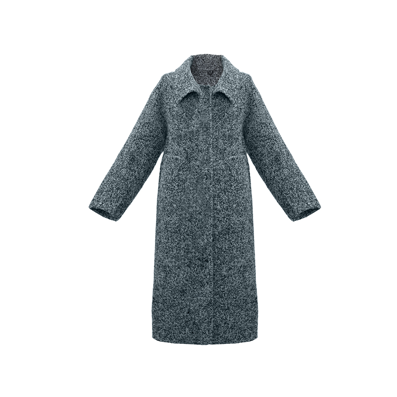 越月越XY88078女士毛呢大衣