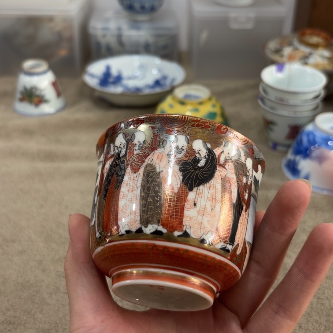 茶杯紫砂非常好看的花瓶 