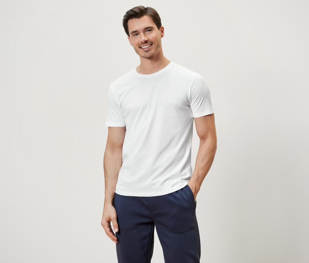 德国tcm 纯棉男T恤。纯原单 100%棉 柔软透气吸汗