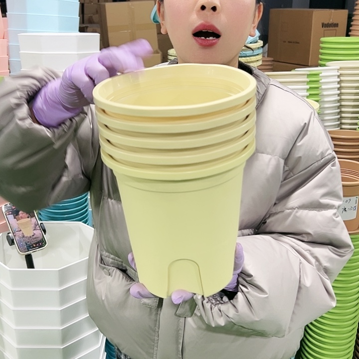 清仓圆控根口18高18黄色无托5个