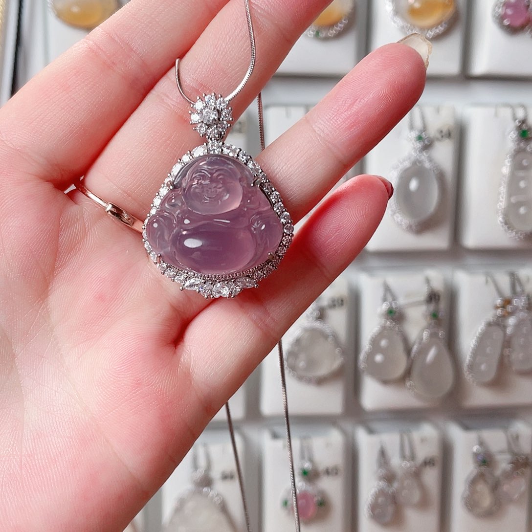 玛瑙/玉髓吊坠(赠链)未镶嵌