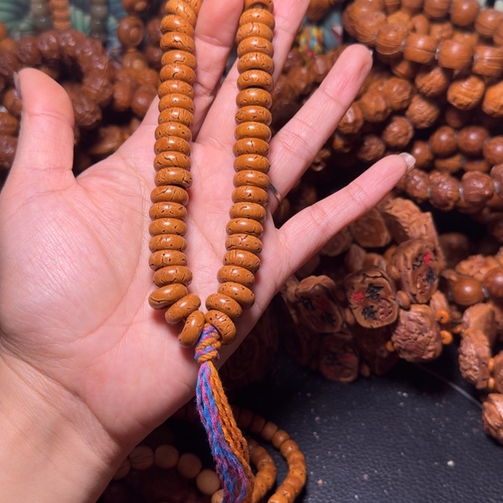 桃核吊坠甜甜圈桃核