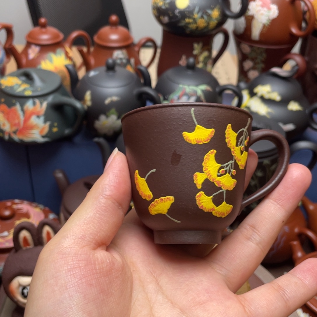 茶杯紫砂紫砂主人杯70cc