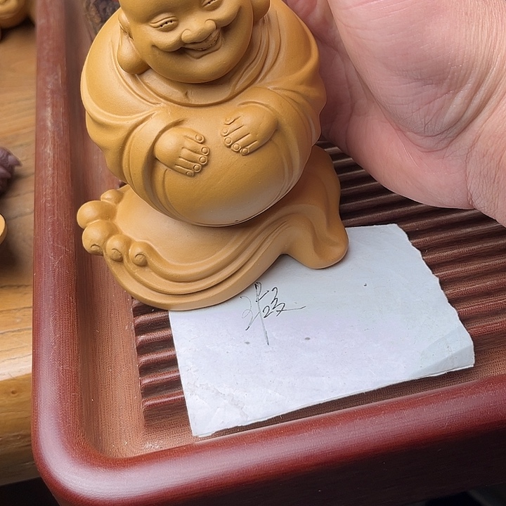 广***海紫砂茶宠紫砂米勒微瑕