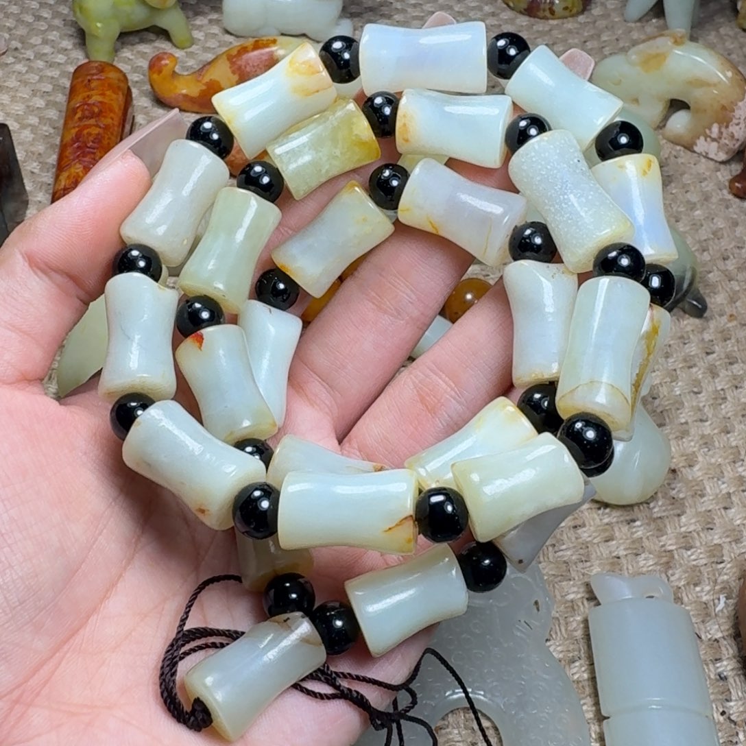 白玉菩提吊坠挂件