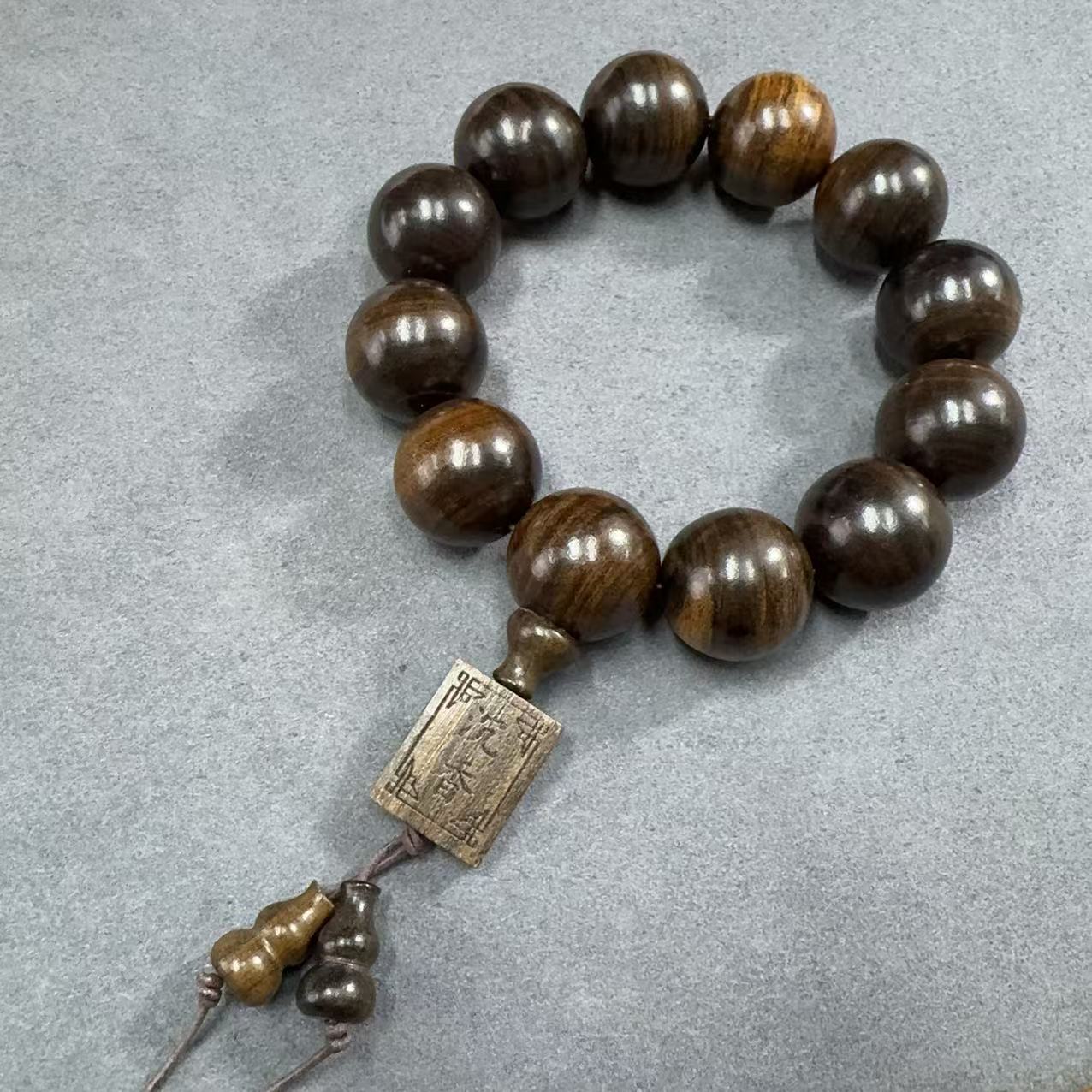 沉香A124沉香木作文创20mm