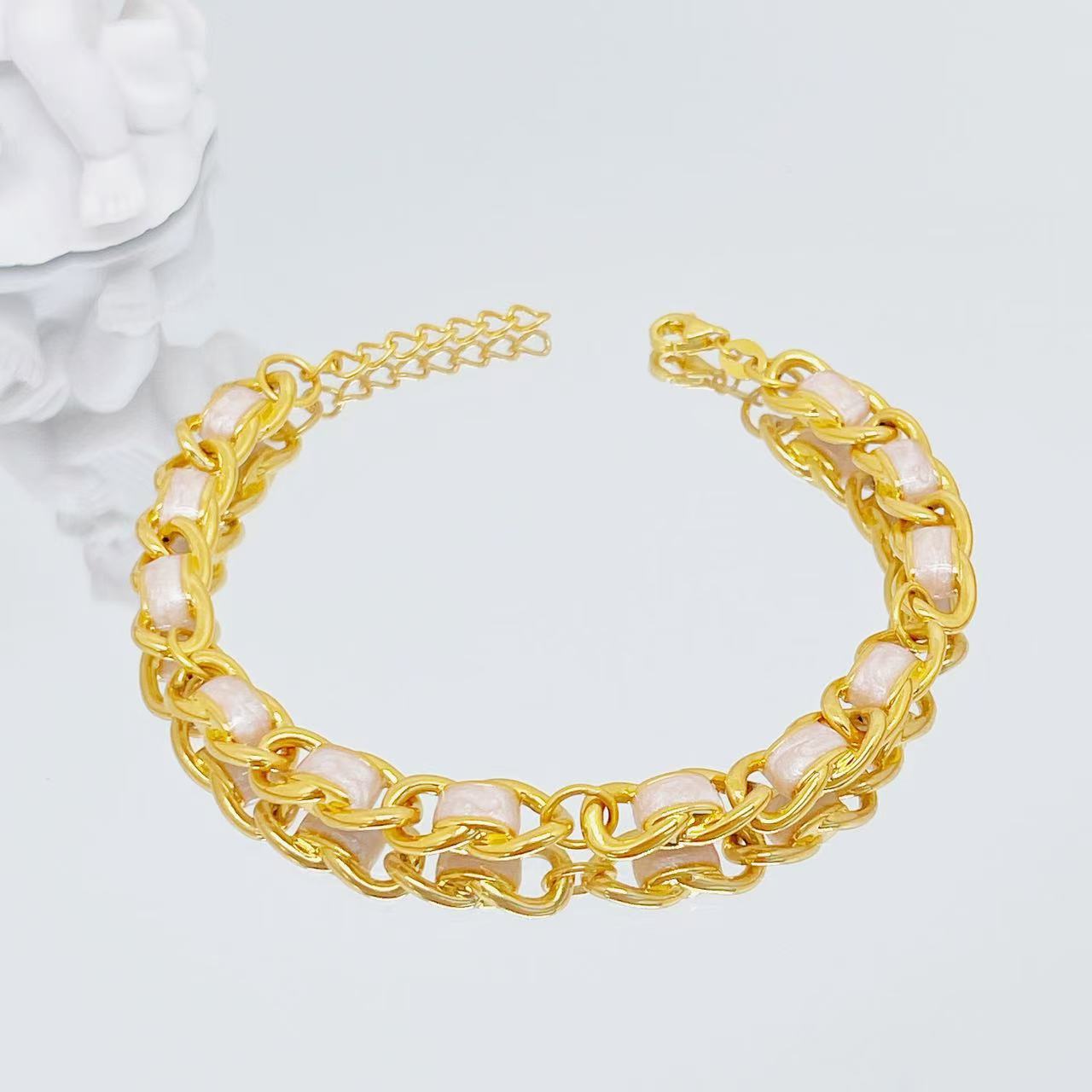 鑫晨珠宝 足金999  5D无氢工艺时尚香香手链 多样性选择其一