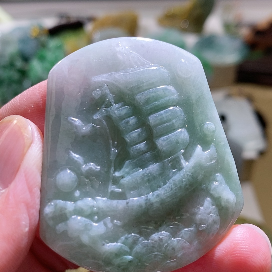 【闪购商品】翡翠颈饰未镶嵌1111111111111