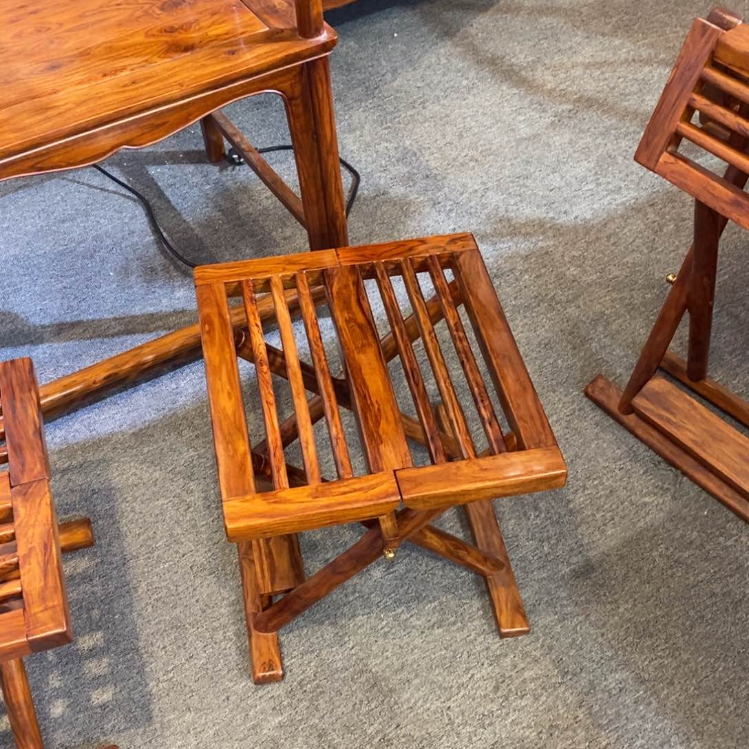 香枝木类成套家具宏**翁马扎