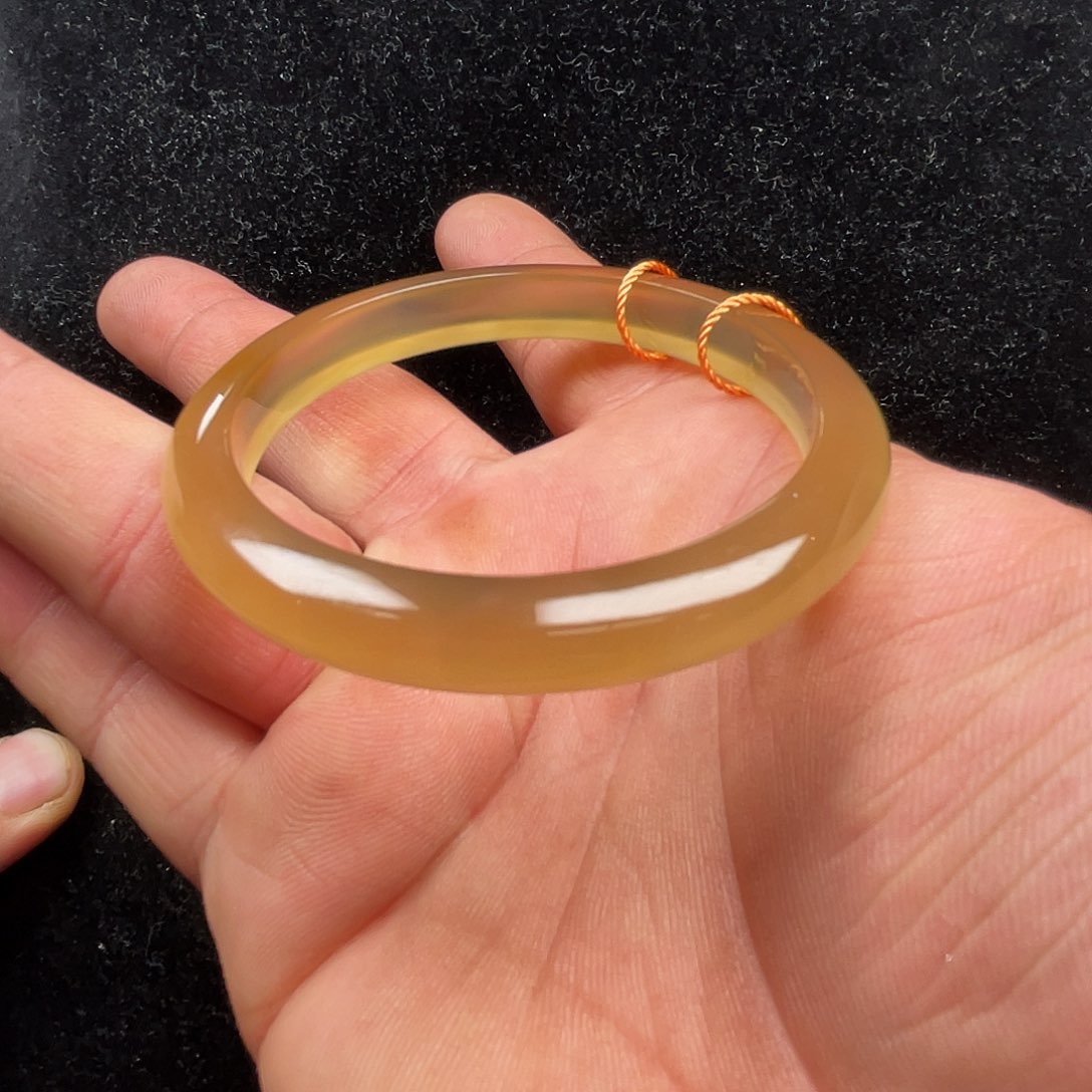 玛瑙/玉髓手镯未镶嵌婷*儿