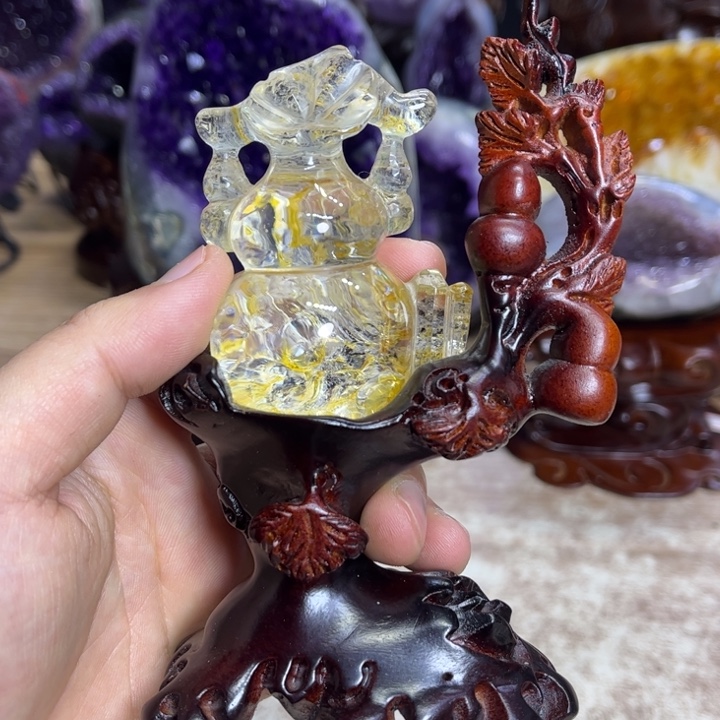 水晶大型摆件（非配饰）未镶嵌