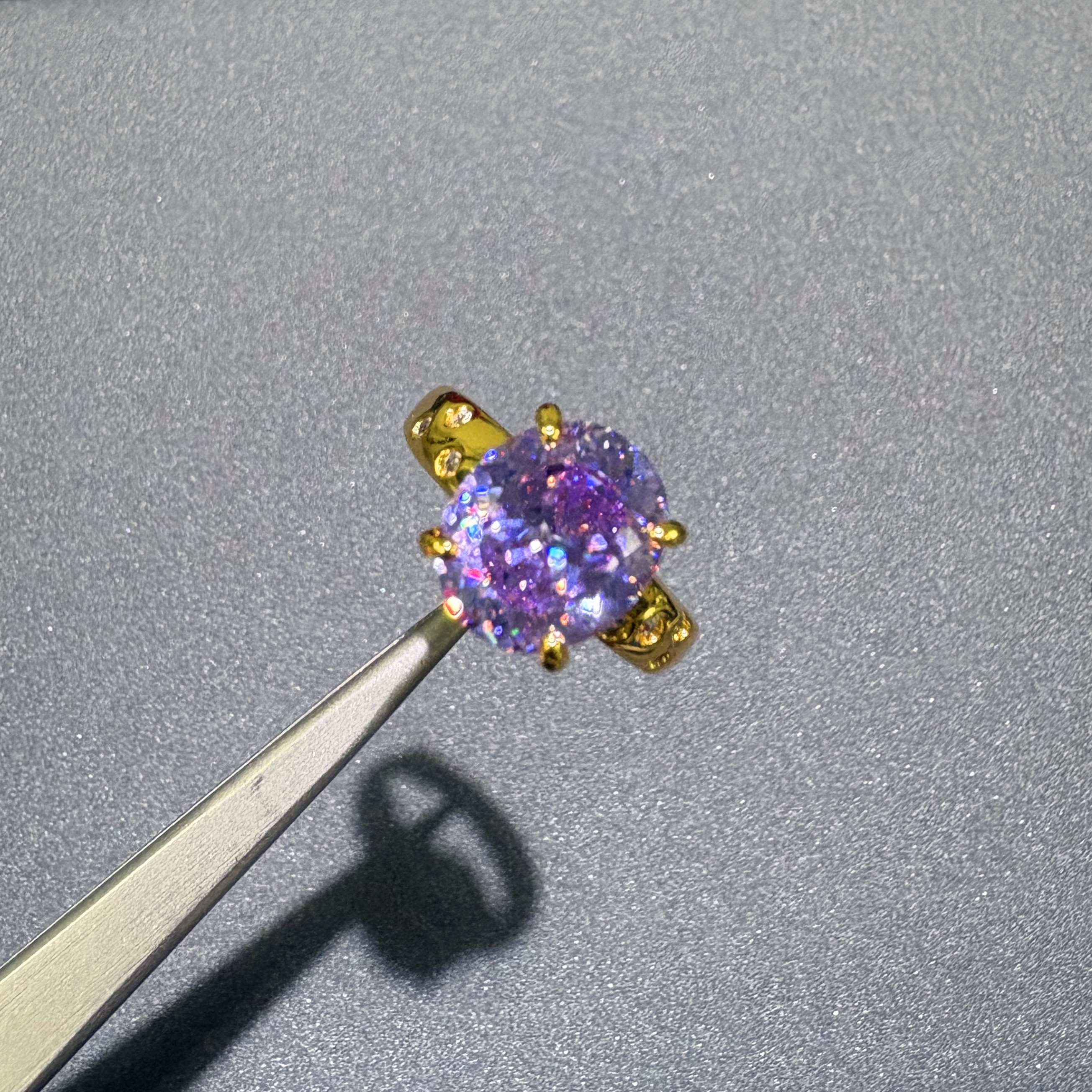 【高级定制】高贵典藏级紫色蓝宝石戒指990