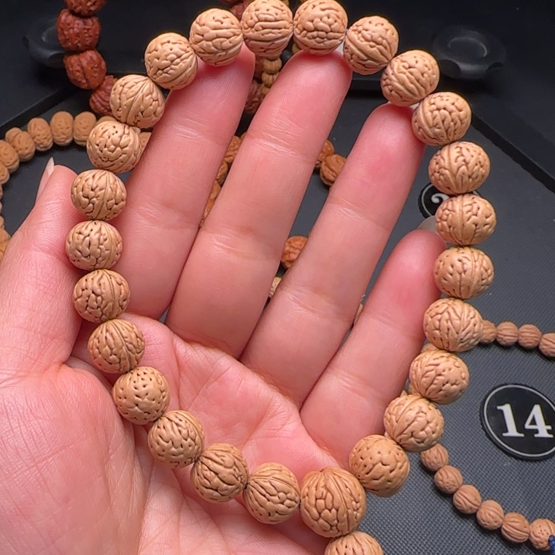 手串桃核地道凤麟片