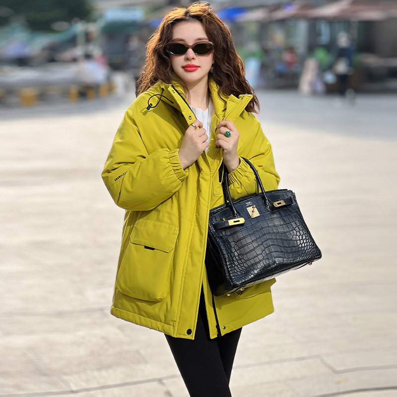 【Linda姐高端线】冬季新款时尚洋气百搭女装连帽外套AW5WDW0276