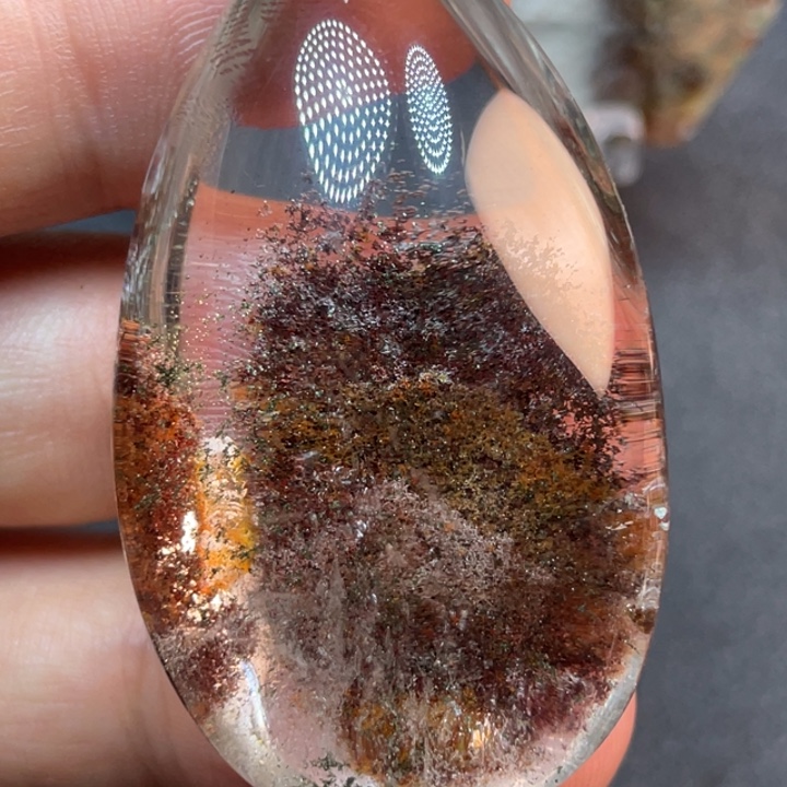 水晶颈饰未镶嵌拂**端