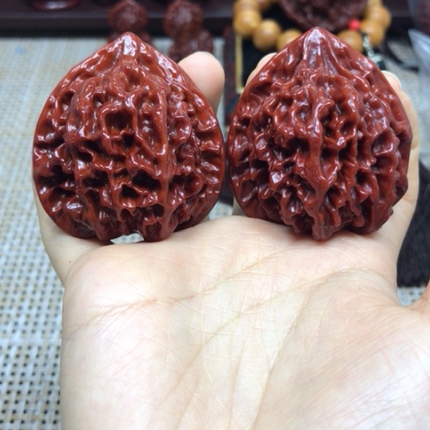 文玩核桃把件帝王 45尺