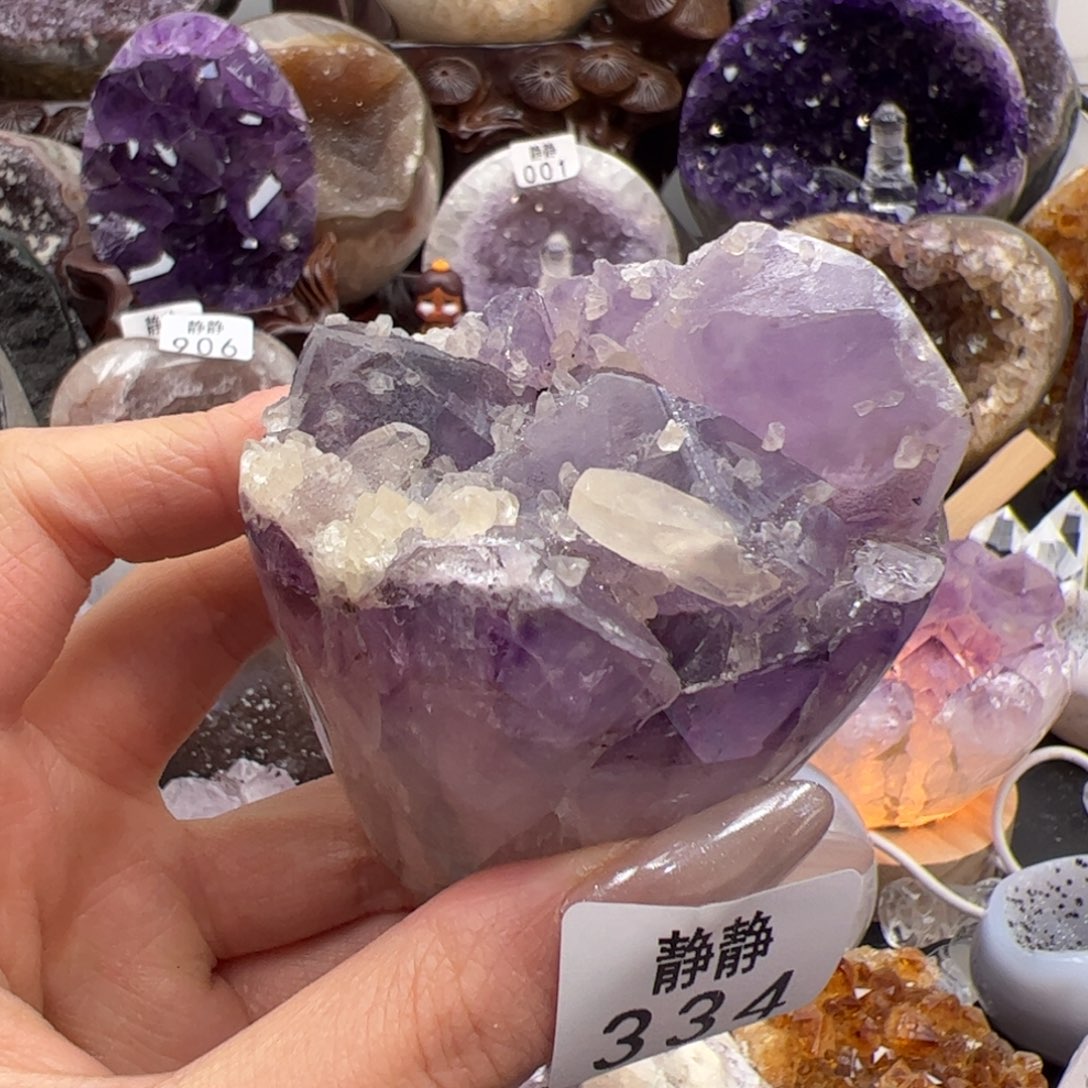 未镶嵌大型摆件（非配饰）紫晶334