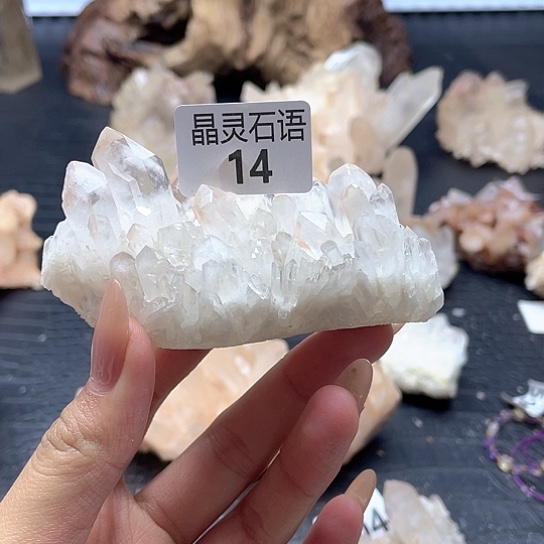 雯***边未镶嵌水晶大型摆件（非配饰）
