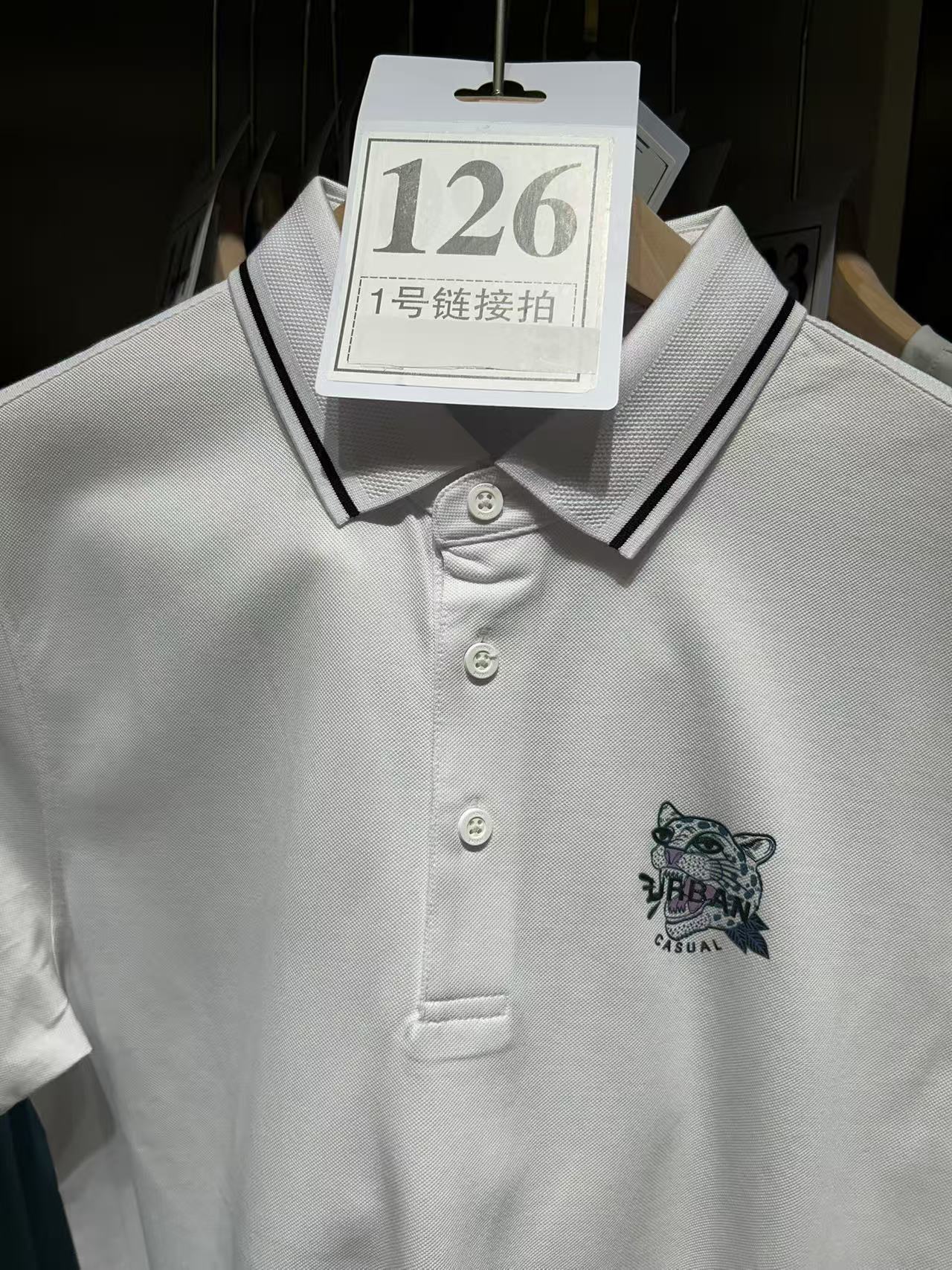 【牙哥夫妇】126#男装商务短袖