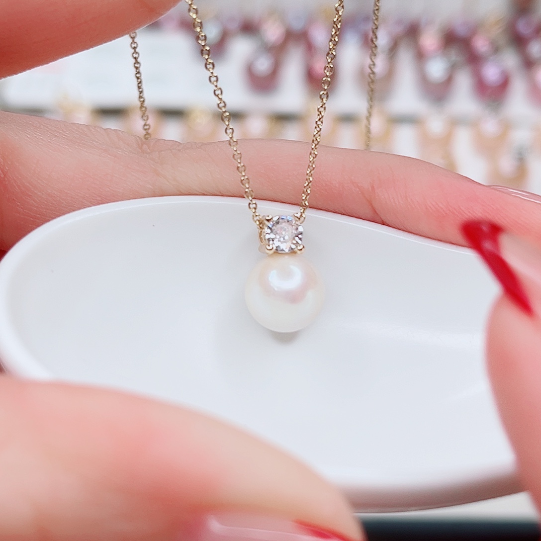 吊坠(赠链)合金淡水珍珠