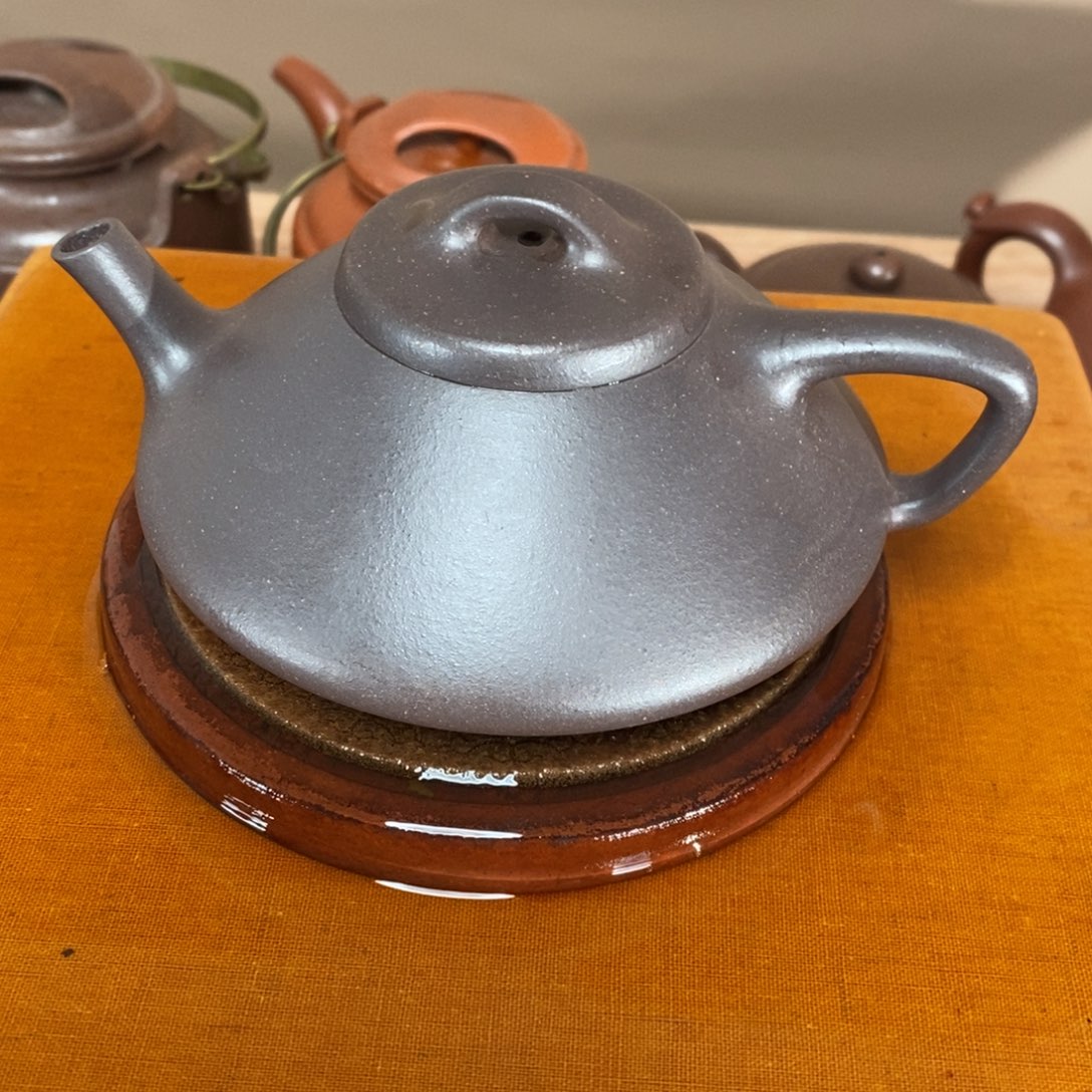 紫砂茶壶高端160cc天青石瓢
