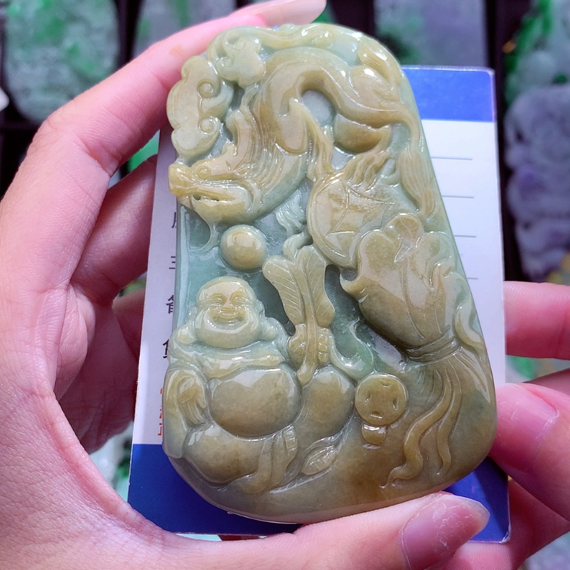 【闪购商品】翡翠颈饰未镶嵌天然